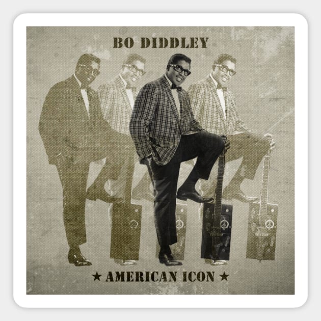 Bo DIddley Magnet by PLAYDIGITAL2020